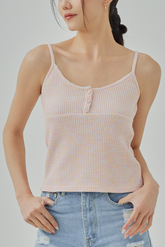 Adrina Multi Color Knitted Camisole